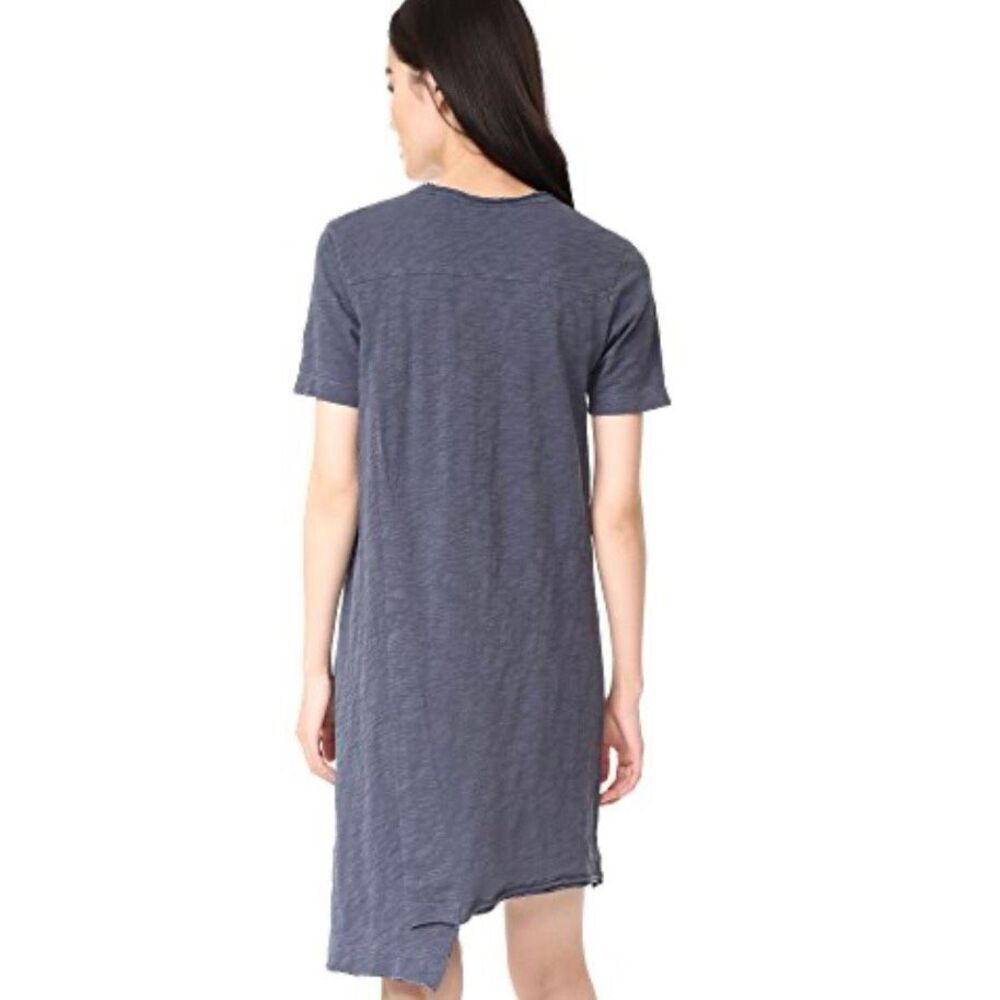 Wilt (MSRP $160) Shifted Pocket Tee Tunic in Blue Small (w1) - Picture 2 of 11